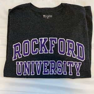 Rockford university champion tee
